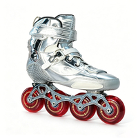Patins à roulettes en fibre de carbone pour adultes, patins à roulettes de slalom professionnels, cadre en aluminium CNC, roues de 80 mm, sports de plein air