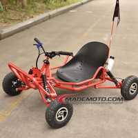 Voiturette tout-terrain miniature à deux places rouge avec FXGK 001 50cc, buggy des dunes 63CC, kart à moteur 2 temps