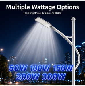 Luces LED de Calle para Iluminación Urbana Exterior, 50W 100W 150W 200W, Grises, IP65, Brillo Estable, Personalizables al por Mayor - Product Image 6
