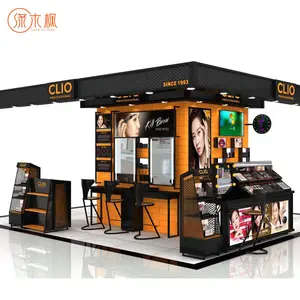 Decent Price Wholesale Cosmetics Showcase LED Lighting Most Wanted Makeup Display Stand