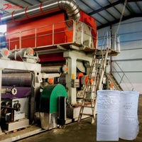 Mesin Pembuat Kertas Toilet Otomatis Penuh 3900mm, Mesin Daur Ulang Kertas Limbah, Peralatan dan Aksesoris Pembuatan Kertas Dasar Lengkap