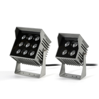 Projecteur LED Extérieur Étanche IP66 Éclairage Paysager Angle de Faisceau Étroit Carré Ip65 pour Projecteur de Projet de Façade