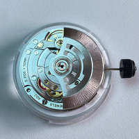 Mouvement de montre 3285 avec fonction GMT, lunette instantanée, calendrier perpétuel, et nouveau ressort bleu intégré, garantie 72 heures