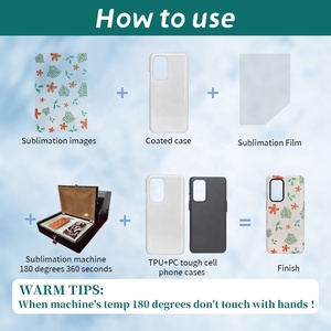 Coques de téléphone à sublimation 2 en 1 Prosub 3D, revêtement double couche résistant, <span class=keywords><strong>coque</strong></span> de téléphone portable à sublimation pour One Plus 9 Pro - Product Image 6