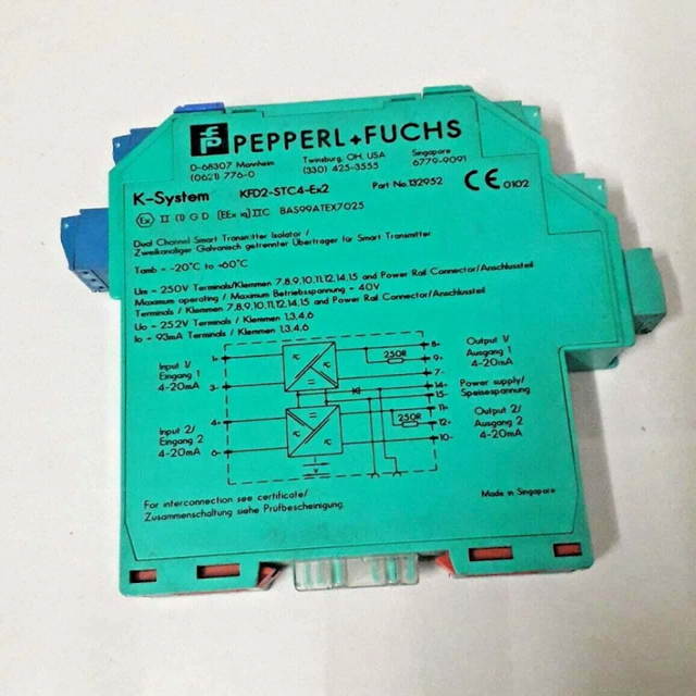 New Original Ready Stock  +  KFD2-STC4-EX2 2-WIRE SMART TRANSMITTERS 132952