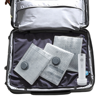 Sacs de rangement réutilisables pour couettes, gain de place, avec fermeture sous vide pour armoire et vêtements - Matière plastique