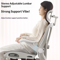 Chaise de bureau ergonomique moderne et réglable pour la maison, le bureau et les jeux électroniques, avec fonction de massage et dossier confortable pour la chambre et le bureau
