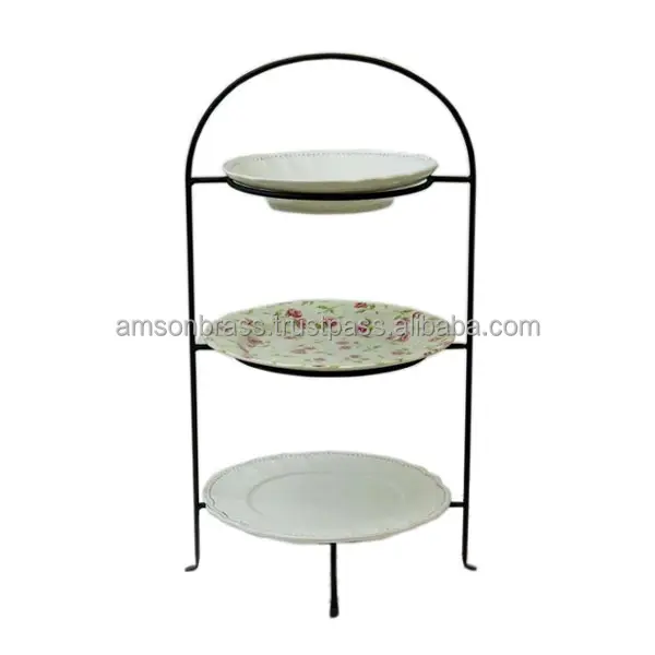 3 Tier Round Serving Platter Three Tier Cake Tray Stand High Tea Cake Stand