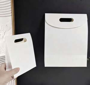 Bolsa de Papel para Regalo, Bolsa de Compras Hecha a Mano, Bolsa de Papel para Empaque de Joyería Hecha a Mano, Logotipo Personalizado - Product Image 4