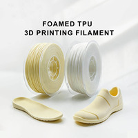 Filament en mousse TPU pour imprimante 3D, consommables, mousse légère lisse et brillante, facile à imprimer, 1,75 mm