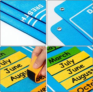 Tablero <span class=keywords><strong>de</strong></span> Historias <span class=keywords><strong>de</strong></span> Fieltro con Tema Marino, 65 Piezas <span class=keywords><strong>de</strong></span> Fieltro, Aprendizaje Interactivo <span class=keywords><strong>de</strong></span> Narración <span class=keywords><strong>de</strong></span> Cuentos para Preescolares, Niños <span class=keywords><strong>de</strong></span> <span class=keywords><strong>3</strong></span>+ Años - Product Image 5