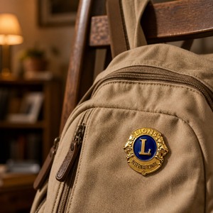 Spilla da bavero personalizzata Lions Club, distintivo <span class=keywords><strong>in</strong></span> metallo smaltato placcato <span class=keywords><strong>oro</strong></span>, distintivo internazionale per <span class=keywords><strong>l</strong></span>'organizzazione, souvenir per membri del club, OEM ODM - Product Image 6
