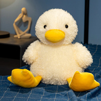 Jouet en peluche lesté CE CPC OEM ODM, canard jaune, jouets pour enfants, cadeau