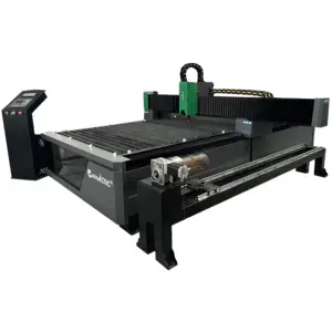 Camel CNC 1500*3000 2000*4000mm china metal cutting cnc plasma table plasma cutter machine with rotary