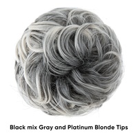Iriswigs H9 Perruques pour femmes, chignon queue de cheval, fibre synthétique, soie domestique, invisible, volumineux, naturel, long, couleur OMBRE, origine Zhejiang