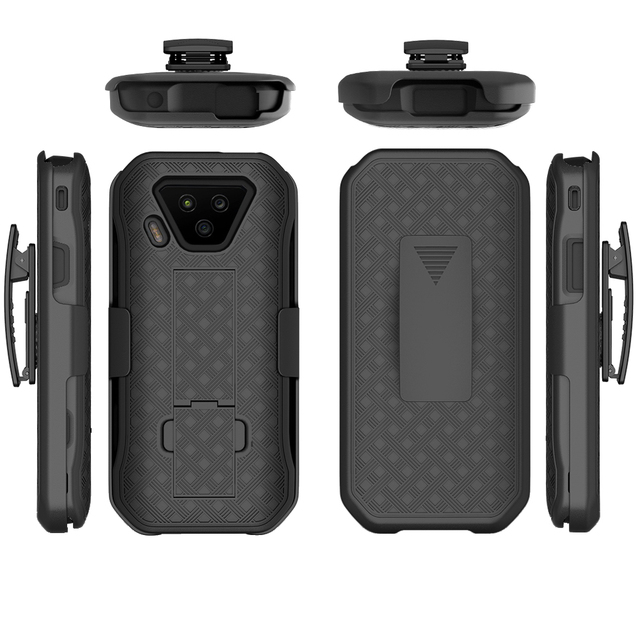 2 In 1 Belt Clip Rugged Kickstand Hybrid Combo Mobile Phone Case for Kyocera Ultra 5G E7110
