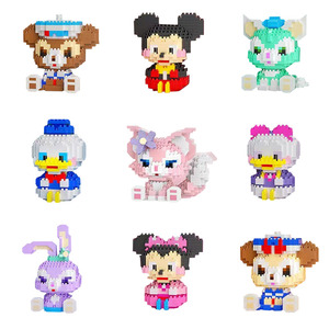 定制迷你人物积木卡通人物DIY儿童迷你玩具积木套装粒子建筑模型 - Product Image 2