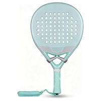 Raket Pickleball Tahan Lama 2 Raket 4 Bola Outdoor Terbaik untuk Pemula Pro Set Raket Pickleball Ringan dari Serat Karbon