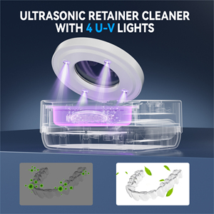 Limpiador UV ultrasónico <span class=keywords><strong>Dental</strong></span> portátil ultrafino, batería incorporada para uso doméstico, venta al por mayor para clínicas dentales, supermercados - Product Image 3