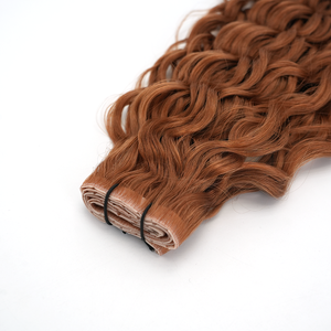 Extensiones de Cabello Humano Remy Virgen de Doble Trama con Ondas y Rizos de Calidad Profesional, Color Personalizado, Estilo Mariposa - Product Image 1