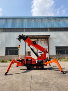 Grúa Araña de 1 Tonelada: Bajo Consumo de Combustible, Alta Potencia y Excelente Solución para Levantar Materiales, Grúa Araña - Product Image 1