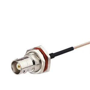 Factory Manufacture Rf pigtall Cable with TNC Female U.FL Or IPEX swith crimp Connector Assemblies