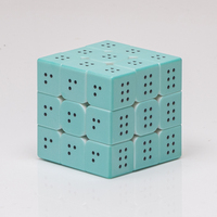 3x3x3 UV Impresión digital en color Patrón personalizado Juguetes educativos Regalo promocional 5,7 cm Tamaño Cubo mágico Rompecabezas