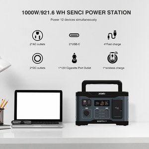สถานีไฟฟ้าพกพา Senci 600w 1000w 2000w เครื่องกำเนิดไฟฟ้าพลังงานแสงอาทิตย์ 3000w 1500w  แหล่งจ่ายไฟสำรอง 5000w พร้อมแผงโซลาร์เซลล์ MID 600 แบบพกพา - Product Image 3