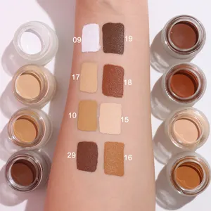 Bán Buôn Dark Skin Dưỡng Ẩm Vegan Nhãn Hiệu Riêng Mỹ Phẩm Kem Che Phủ Toàn Bộ Trang Điểm Che Khuyết Điểm