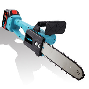 Km 12 In Brushless Chainsaw 21V Battery <b>Powered</b> Outdoor Logging Single Hand <b>Saw</b> - Product Image 3