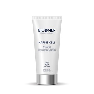 BIOMER Marine Cell Regul Oil Crème régulatrice de sébum Crème pour le visage Contrôle du sébum Usage professionnel - Product Image 1