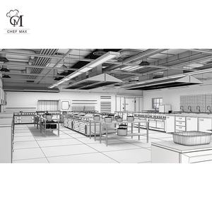 CHEFMAX תעשייתי custom מסחרי מטבח ציוד מייצר מטבח ציוד מסחרי - Product Image 5