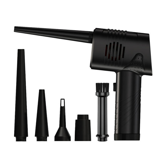 45000rpm Cordless Portable Cleaning Kit Cordless Duster Blower 9000pa Strong Mini Air Duster Gun Air Duster Gun Pneumatic Tool