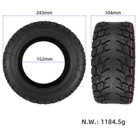 Nouvelle Image 100/55-6 pneu en caoutchouc noir Tubeless pour Scooters électriques 11 pouces Durable Sports de plein air pneu pièces de buse de gaz
