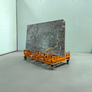 SANDE Sale Double Sided Metal a Frame <strong>Cart</strong> Transport Frame Rack <strong>Big</strong> Tile Stand Tile Display Stand - Product Image 5