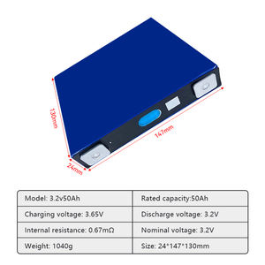 Batteria <span class=keywords><strong>3</strong></span>.2v 50ah Lifepo4 batteria <span class=keywords><strong>3</strong></span>.2V 105Ah litio ferro fosfato cell per accumulo di energia solare batterie agli ioni di litio - Product Image 2