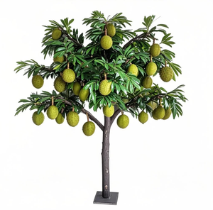 Gran oferta de árbol de <span class=keywords><strong>Durian</strong></span> Artificial con frutas realistas, planta Tropical para parque temático/Decoración de tienda, plantas artificiales al por mayor - Product Image 3