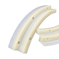 Piezas Mecanizadas por CNC de Plástico HDPE Personalizadas, Componentes de Ingeniería de Alta Resistencia y Resistentes al Desgaste, Fábrica OEM