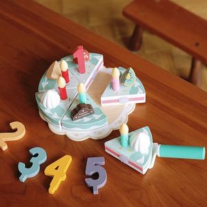 Juego de Té de Madera Educativo y Seguro, Regalo Perfecto para Niños, Juego de Imitación de Comida para Fiestas de Cumpleaños - Product Image 5