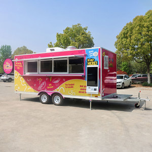 Camión de Comida Rápida CAMPTRL con Cocina Completa, Remolque de Comida, Carrito de Hot Dogs, Pizza, Snacks, Carro Eléctrico de Helados - Product Image 2