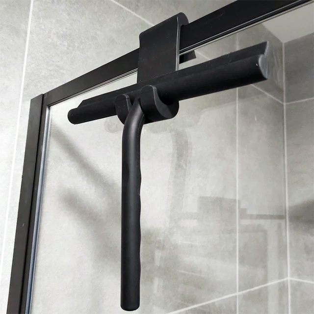 Скребок для мытья окон Raam, скребок для окон черного цвета из силикона