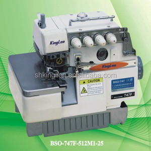 औद्योगिक परिधान और कपड़े मैनुअल फीड तंत्र के लिए उच्च गति स्वचालित ओवरलॉक सिलाई मशीन 220 वी - Product Image 3