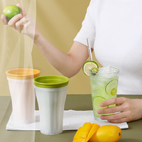Gobelet à smoothie DIY, gobelets à presser, TIK TOK, gobelet magique congelé, fabricant de boissons fraîches, gobelet à milkshake, outils pour smoothie, gobelet à smoothie