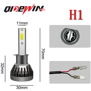 หลอดไฟหน้ารถยนต์ QideWin 9005 LED 12000lm 65w สำหรับเปลี่ยนหลอดไฟหน้ารถยนต์ - Product Image 5
