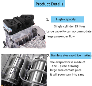 Thương mại đông lạnh Smoothie slushee Margarita slushie uống Máy tuyết đông lạnh uống <span class=keywords><strong>slushy</strong></span> SMOOTHIE MAKER - Product Image 6