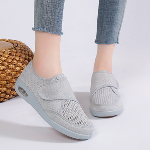 <span class=keywords><strong>Scarpe</strong></span> da passeggio a cuscino d'aria <span class=keywords><strong>scarpe</strong></span> sportive Casual maglia traspirante <span class=keywords><strong>Velcro</strong></span> madre <span class=keywords><strong>scarpe</strong></span> da <span class=keywords><strong>donna</strong></span> - Product Image 2