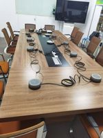 Vente directe usine : Microphone filaire haute fidélité à matrice simple avec 360 points d'écoute °   Prise de son omnidirectionnelle et réduction intelligente du bruit