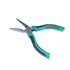 Jing Pin Needle Nose Pliers 6 In Chrome Vanadium Steel Industrial Grade Wire Cutters Diagonal Pliers - Product Image 1