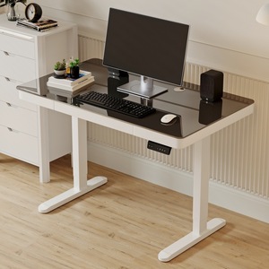Escritorio Eléctrico Ajustable en Altura <span class=keywords><strong>de</strong></span> Varios Tamaños, Escritorio Ergonómico para Computadora, para Trabajar <span class=keywords><strong>de</strong></span> Pie o Sentado, para Oficina en Casa - Product Image 5