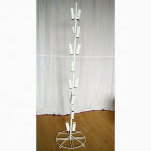 64 bóng bay kim Loại hiển thị đứng với dây tròn cơ sở và 16 ống giữ, dây Rack hiển thị, kim loại Pop đứng hiển thị - Product Image 2